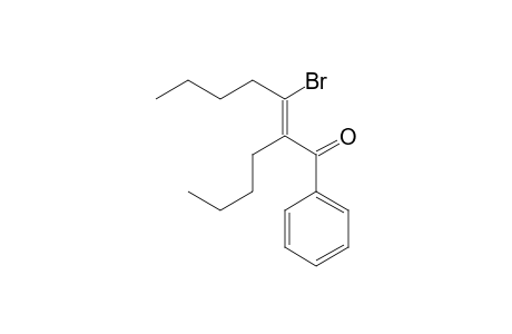 (Z)-3-Bromo-2-butyl-1-phenylhept-2-en-1-one