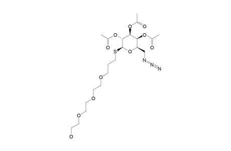 3-[2-[2-(2-HYDROXYETHOXY)-ETHOXY]-ETHOXY]-PROPYL-2,3,4-TRI-O-ACETYL-6-DEOXY-6-AZIDO-1-THIO-BETA-D-MANNOPYRANOSIDE