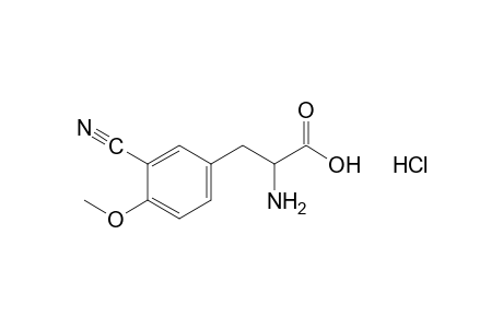 3-(3-cyano-4-methoxyphenyl)-L-alanine, hydrochloride