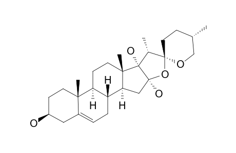 DENFIGENIN;(25R)-3-BETA,16-ALPHA,17-ALPHA-TRIHYDROXY-SPIROSTAN-5-ENE