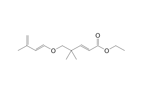 Ethyl (2E,7E)-4,4,9-trimethyl-6-oxadeca-2,7,9-trienoate