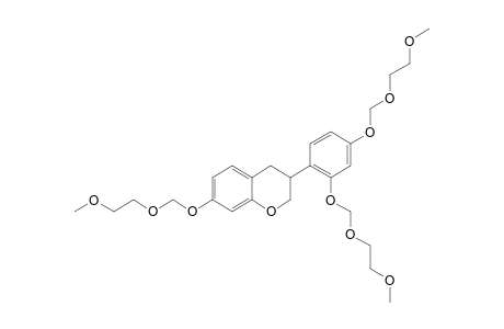 (+/-)-3-(2,4-BIS-[(2-METHOXYETHOXY)-METHOXY]-PHENYL)-3,4-DIHYDRO-7-[(2-METHOXYETHOXY)-METHOXY]-2H-1-BENZOPYRANE