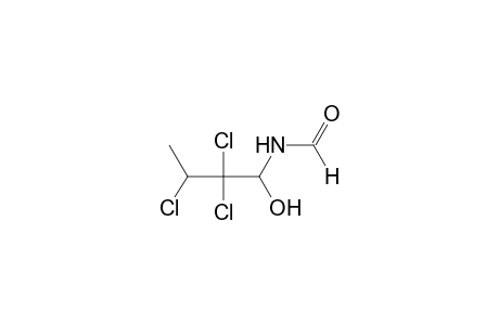 2,2,3-trichloro-1-hydroxybutylformamide