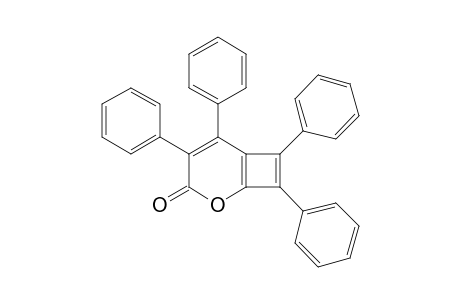 4,5,7,8-TETRAPHENYL-2-OXA-BICYCLO-[4.2.0]-OCTA-1(6),4,7-TRIEN-3-ONE