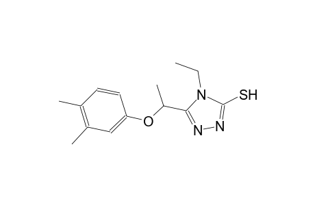 5-[1-(3,4-dimethylphenoxy)ethyl]-4-ethyl-4H-1,2,4-triazole-3-thiol