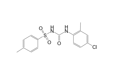 4-chloro-2-methyl-1-[({[(4-methylphenyl)sulfonyl]amino}carbonyl)amino]benzene