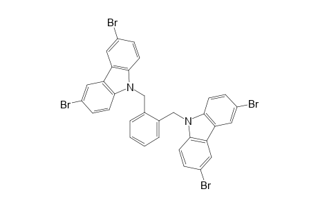 1,2-Bis[(3,6-dibromo-9H-carbazol-9-yl)methyl]benzene