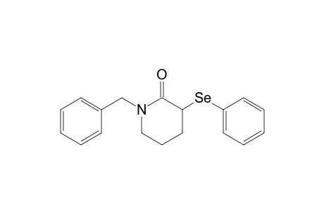 1-(Phenylmethyl)-3-(phenylseleno)-2-piperidinone