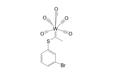 TRANS-(CO)5W=C(S-CH2C6H4-META-BR)CH3