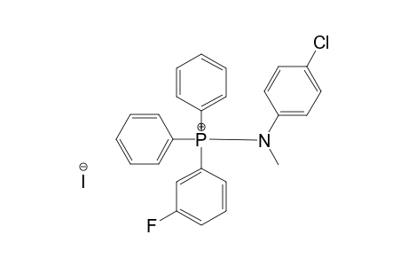 N-METHYL-N-(PARA-CHLOROPHENYL)-IMINO-META-FLUOROPHENYLDIPHENYLPHOSPHONIUM-IODIDE