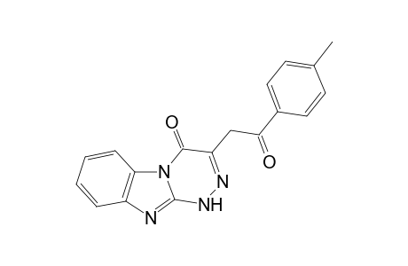 1H-Benzo[4,5]imidazo[2,1-c][1,2,4]triazin-4-one, 3-(2-oxo-2-p-tolylethyl)-