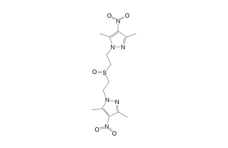 1,1'-[SULFINYL-BIS-(ETHANE-2,1-DIYL)]-BIS-(3,5-DIMETHYL-4-NITROPYRAZOLE)