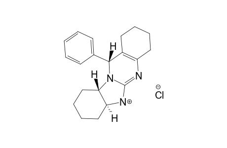 TRANS-6A-ALPHA-12-ALPHA-PHENYL-1,2,3,4,5,6A,7,8,9,10,10A,12-DODECAHYDROBENZIMIDAZO-[2,1-B]-QUINAZOLINE-HYDROCHLORIDE