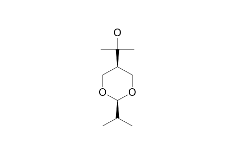 cis-5-(1-Hydroxy-1-methyl-ethyl)-2-isopropyl-1,3-dioxane