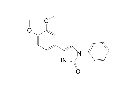 2H-imidazol-2-one, 4-(3,4-dimethoxyphenyl)-1,3-dihydro-1-phenyl-