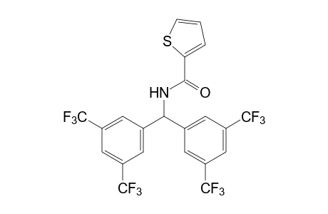 N-[bis(alpha,alpha,alpha,alpha',alpha',alpha'-hexafluoro-3,5-xylyl)methyl]-2-thiophenecarboxamide