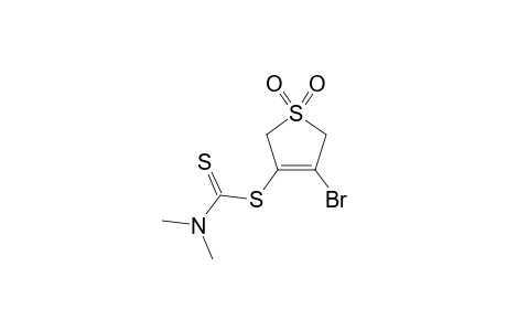 1,1-DIOXO-3-BROMO-3-THIOLEN-4-YL_ESTER_OF_N,N-DIMETHYLDITHIOCARBAMIC_ACID