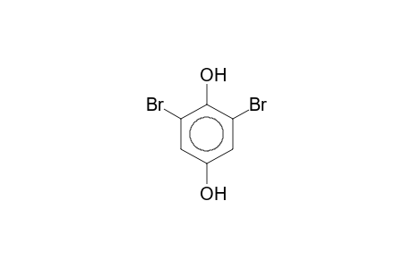 2,6-bis(bromanyl)benzene-1,4-diol