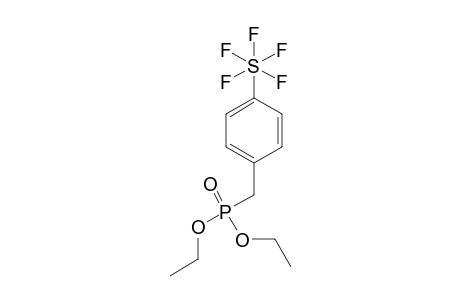 Diethyl 4-(pentafluorosulfanyl)benzylphosphonate