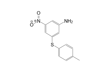 3-[(4-methylphenyl)sulfanyl]-5-nitrophenylamine