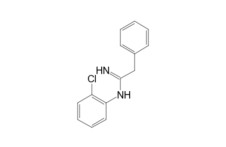 N-(o-Chlorophenyl)-N'-(2-phenylethylidene)amidine