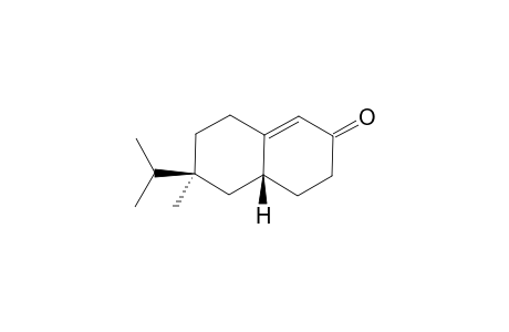 (4A-BETA-H)-4,4A,5,6,7,8-HEXAHYDRO-6-METHYL-6-BETA-(1-METHYLETHYL)-NAPHTHALEN-2(3H)-ONE