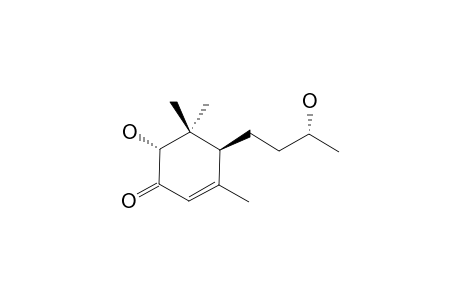 (2R,6R,9R)-2,9-DIHYDROXY-4-MEGASTIGMEN-3-ONE