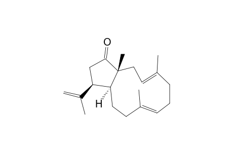 (1-R,3-E,7-E,11-S,12-S)-14-OXO-3,7,18-DOLABELLATRIENE