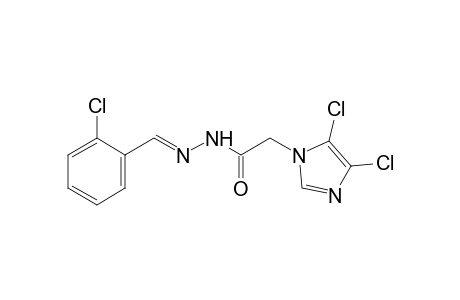 4,5-dichloroimidazole-1-acetic acid, (o-chlorobenzylidene)hydrazide