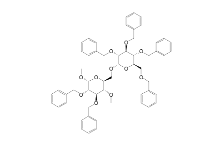 METHYL-2,3-DI-O-BENZYL-4-O-METHYL-6-O-(2,3,4,6-TETRA-O-BENZYL-ALPHA-D-GLUCOPYRANOSYL)-ALPHA-D-GLUCOPYRANOSIDE