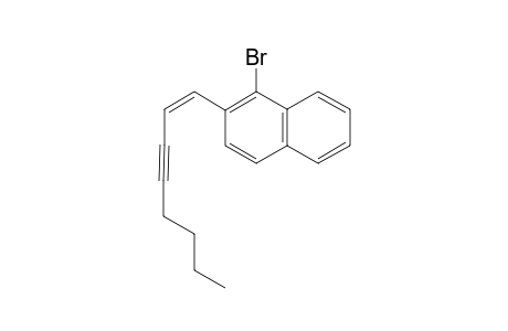 1-BROMO-2-[(Z)-1-OCTEN-3-YNYL]-NAPHTHALENE