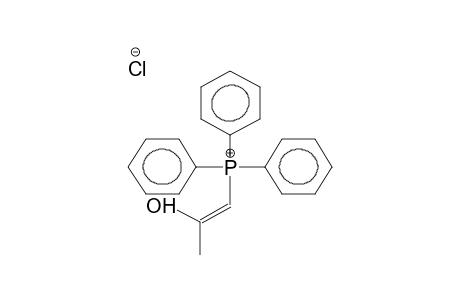 TRIPHENYLPHOSPHONIUM ALPHA-ACETYLMETHYLIDE, HYDROCHLORIDE (ISOMER 1)