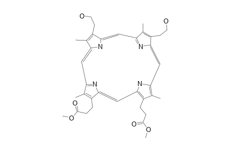 2,4-BIS-(2-HYDROXYETHYL)-6,7-BIS-[2-(METHOXYCARBONYL)-ETHYL]-1,3,5,8-TETRAMETHYLPORPHYRIN