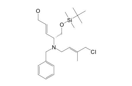 (2E,4S)-4-[BENZYL-[(2E)-4-CHLORO-3-METHYL-2-BUTENYL]-AMINO]-5-[[TERT.-BUTYL-(DIMETHYL)-SILYL]-OXY]-2-PENTEN-1-OL