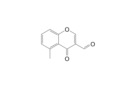 5-Methyl-4-oxo-4H-1-benzopyran-3-carboxaldehyde