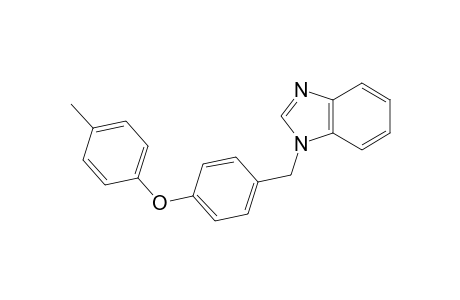 1H-Benzimidazole, 1-[[4-(4-methylphenoxy)phenyl]methyl]-