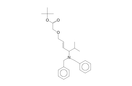 3-Oxa-5-(E)-Nonenoic acid, 7-(dibenzylamino)-8-methyl-, t-butyl ester