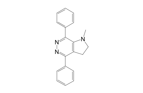 2,3-DIHYDRO-1-METHYL-4,7-DIPHENYL-PYRROLO-[2.3-D]-PYRIDAZINE