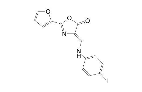 (4Z)-2-(2-furyl)-4-[(4-iodoanilino)methylene]-1,3-oxazol-5(4H)-one