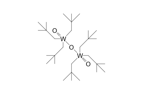 Bis(tris[neopentyl]-oxo-tungsten) oxide