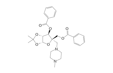 3,5-DI-O-BENZOYL-1,2-O-ISOPROPYLIDENE-4-C-(N-METHYLPIPERAZINYL)-METHYL-ALPHA-D-XYLOFURANOSIDE