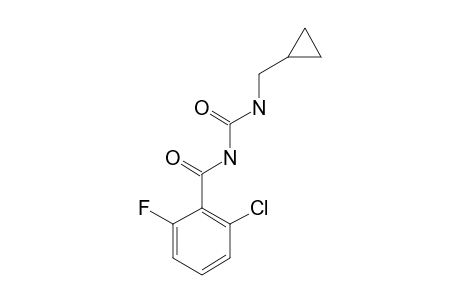 1-(2-chloro-6-fluorobenzoyl)-3-(cyclopropylmethyl)urea