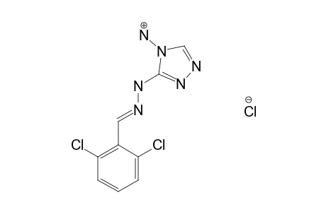 2,6-DICHLOROBENZALDEHYDE, (4-AMINO-4H-1,2,4-TRIAZOL-3-YL)HYDRAZONE,MONOHYDROCHLORIDE