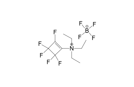 1-(PENTAFLUOROCYCLOBUTENYL)-TRIETHYLAMMONIUM-TETRAFLUOROBORATE