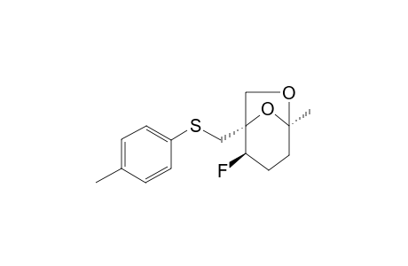 (1R,2R,5R)-2-[[(4-METHYLPHENYL)-SULFENYL]-METHYL]-2-FLUORO-5-METHYL-6,8-DIOXABICYCLO-[3.2.1]-OCTANE