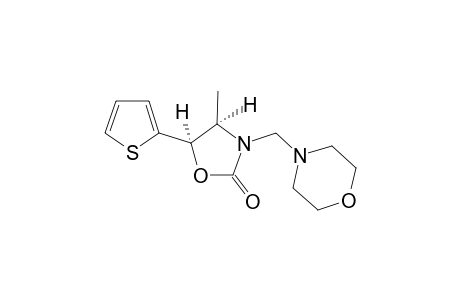 (SYN)-4-METHYL-3-(MORPHOLIN-1-YL-METHYL)-5-THIEN-2-YL-1,3-OXAZOLIDIN-2-ONE