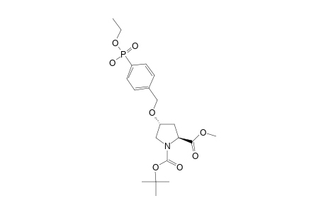 (4R)-4-[[4'-[ETHOXY-(HYDROXY)-PHOSPHORYL]-BENZYL]-OXY]-N-TERT.-BUTYLOXYCARBONYL-L-PROLINE-METHYLESTER