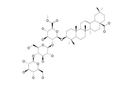 3-O-BETA-[GLUCOPYRANOSYL-(1->4)-GLUCOPYRANOSYL-(1->2)-(6-O-METHYL)-GLUCURONOPYRANOSYL]-OLEANOLIC-ACID