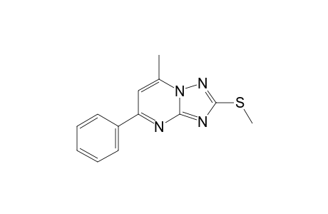 5-METHYL-2-METHYLTHIO-7-PHENYL-1,2,4-TRIAZOLO-[1.5-A]-PYRIMIDINE