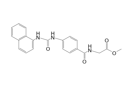 p-[3-(1-NAPHTHYL)UREIDO]HIPPURIC ACID, METHYL ESTER